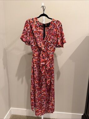 AX Paris Floral Wrap Maxi Dress